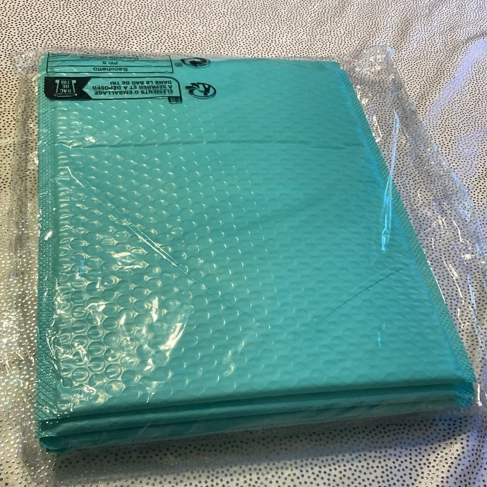 5pcs Solid Color Bubble Mailer Bag, Simple Multi-purpose Waterproof Self…